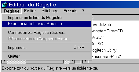Export screenshot